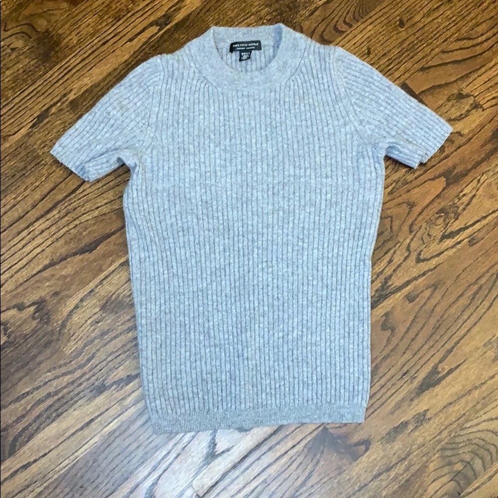 Saks 5th ave 100% cashmere sweater top S